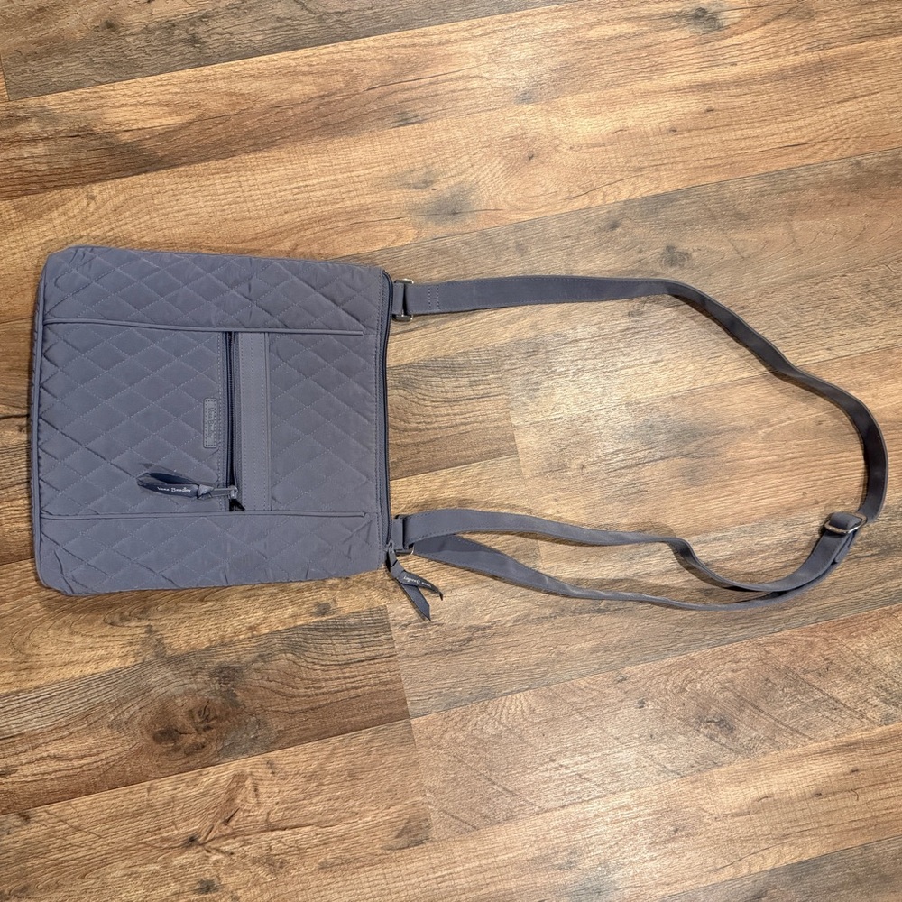 Vera Bradley Quilted Crossbody Bag - Gray